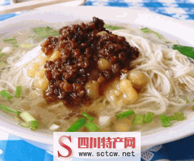 叙永豆汤面